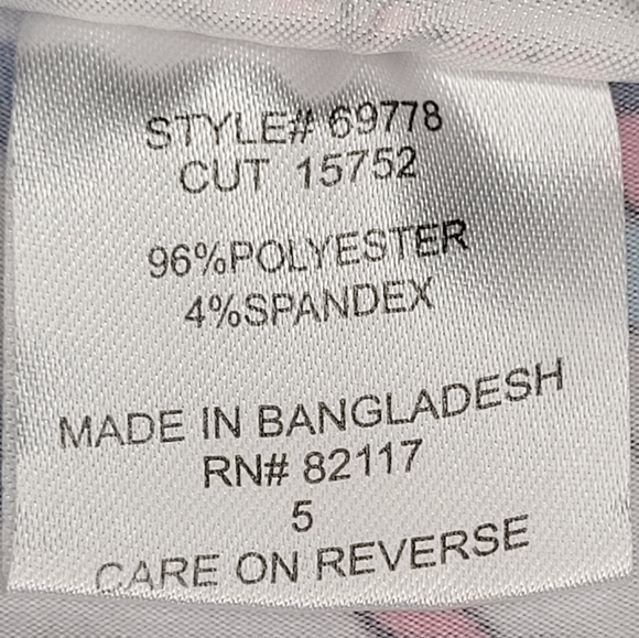 RMLA Girls Striped Unicorns and Rainbows Dress - Picture 6 of 6